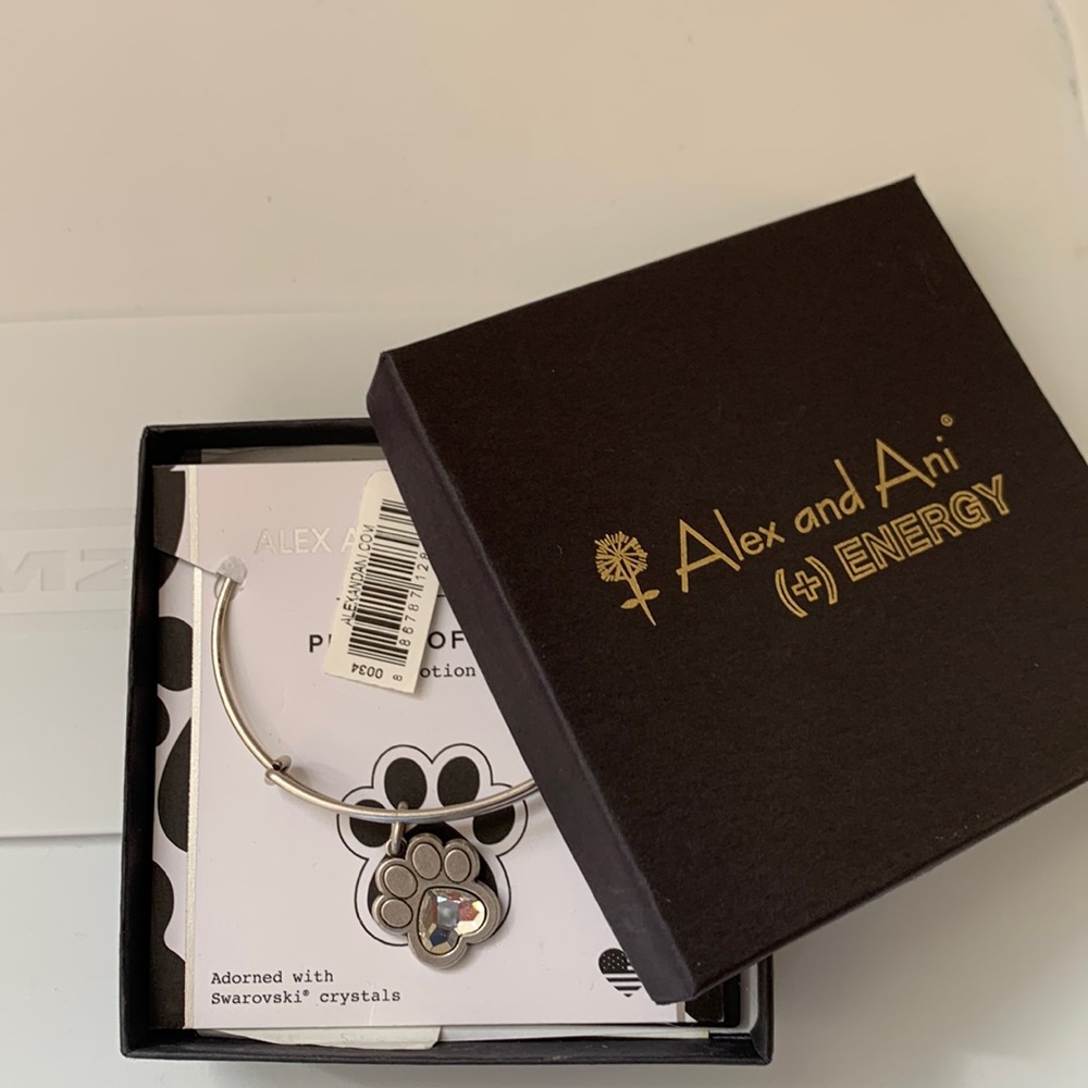 Alex and Ani Prints of Love bracelet NWT